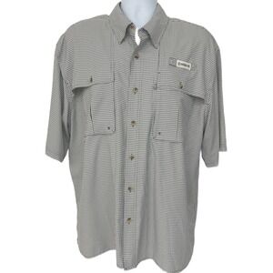 Magellan Outdoors Men's Short Sleeve Vented Fishing Shirt Men's Size XL Mag Wick